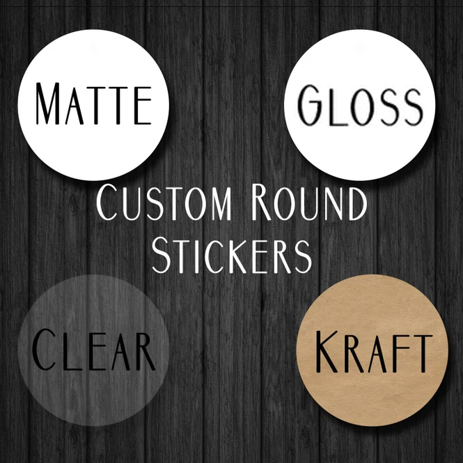 Personalised Candle Label - 100 Uds. Pegatinas personalizadas con logotipo