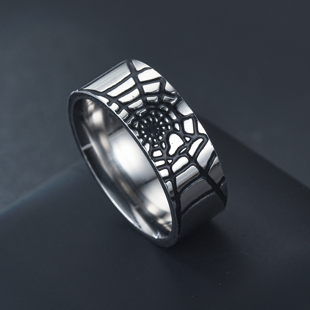 Anillo de telaraña Simple de a - Initial Ring Custom reseña y precio