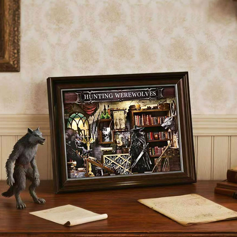 Kit de Bricolaje 3D de Madera  - Engraved Wood Frame reseña y precio