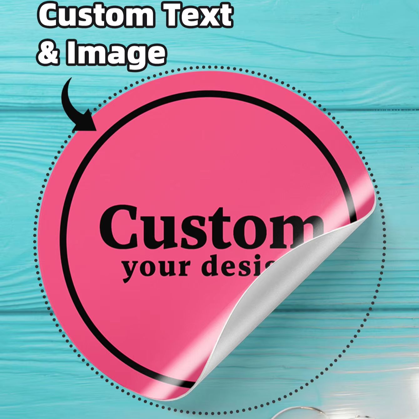 1-180 pegatinas redondas perso - Personalised Candle Label reseña y precio